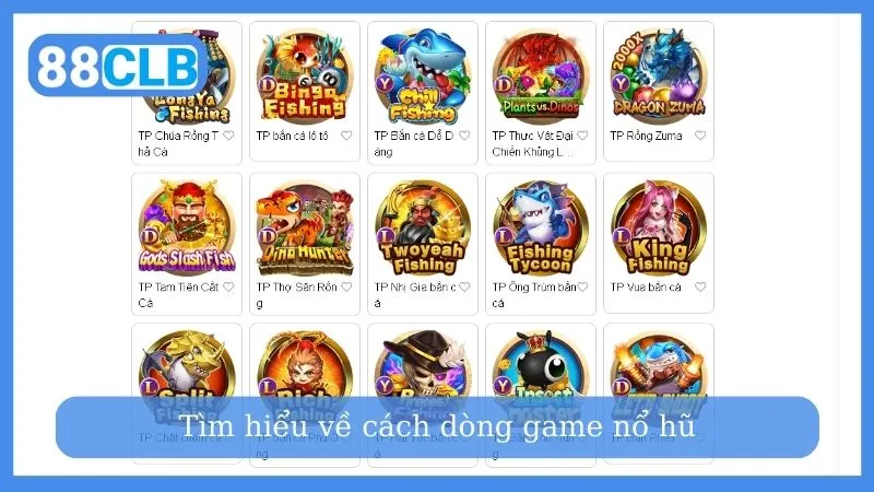 Tìm hiểu về cách dòng game nổ hũ