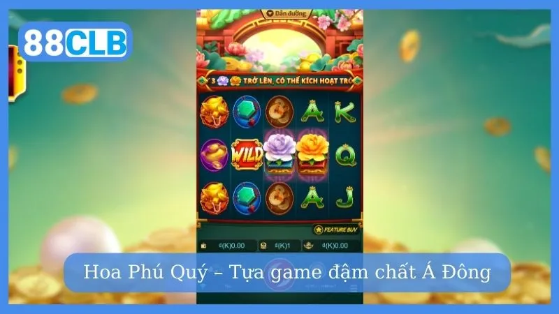 Game nổ hũ rút tiền mặt Hoa Phú Quý